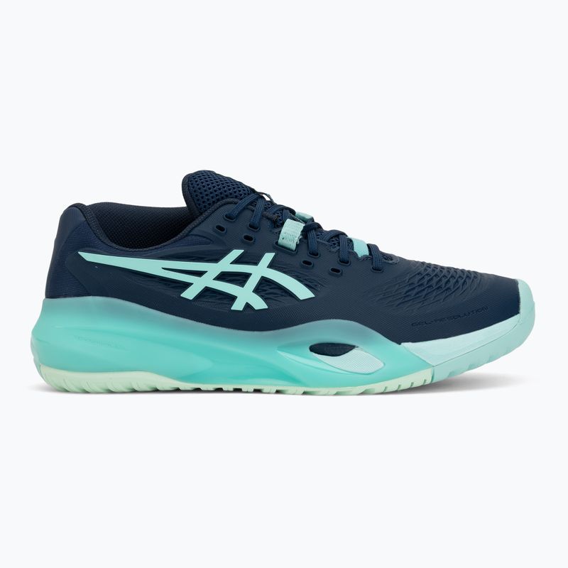 Buty do tenisa męskie ASICS Gel-Resolution X night sky/illuminate mint 2