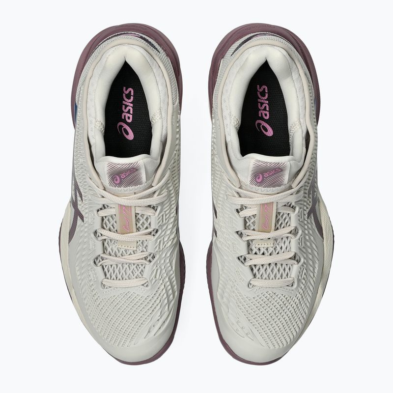 Buty do tenisa damskie ASICS Court FF 3 Clay soft oat/dusty mauve 4