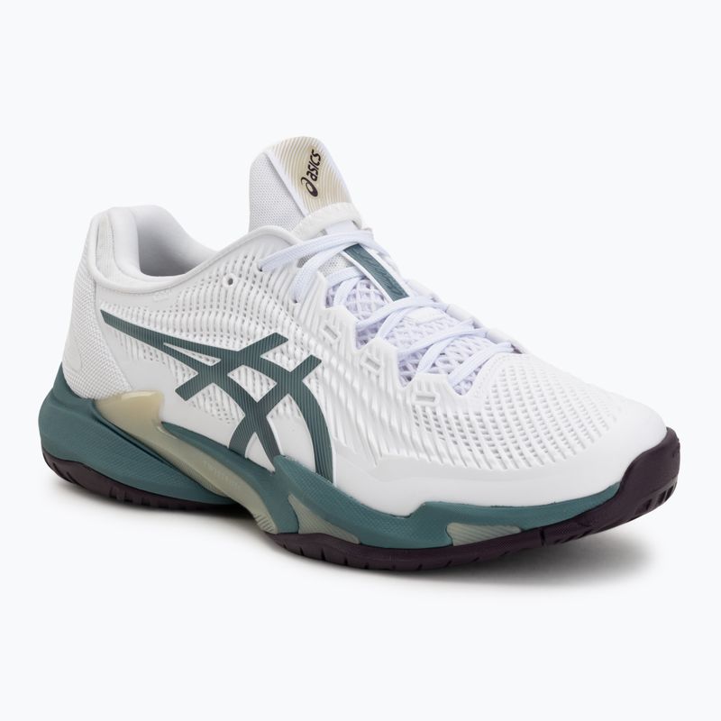Buty do tenisa męskie ASICS Court FF 3 white/foggy teal