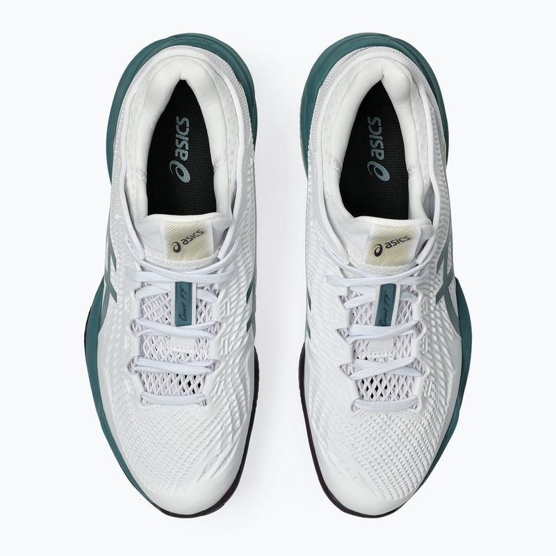 Buty do tenisa męskie ASICS Court FF 3 Clay white/foggy teal 4