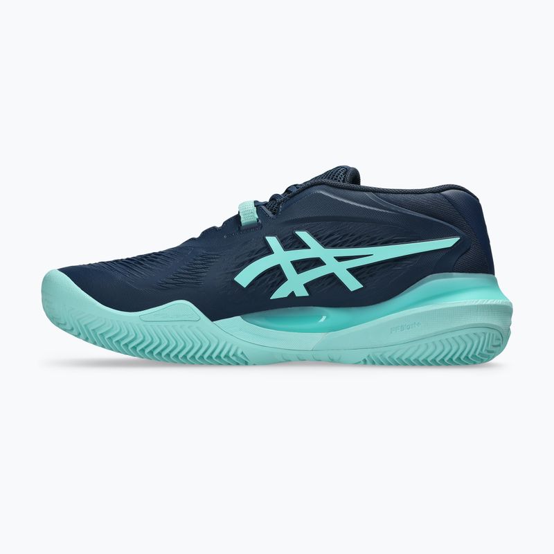 Buty do tenisa męskie ASICS Gel-Resolution X Clay night sky/illuminate mint 2