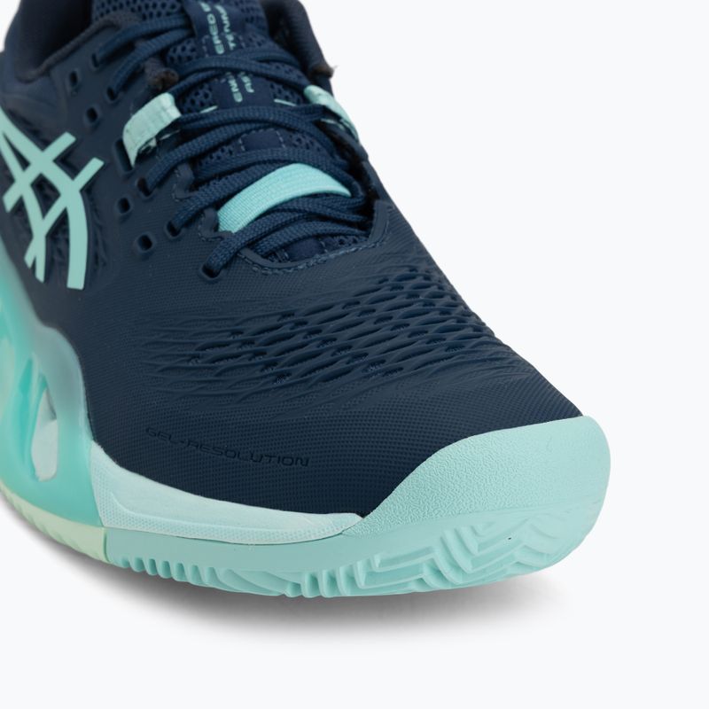Buty do tenisa męskie ASICS Gel-Resolution X Clay night sky/illuminate mint 7