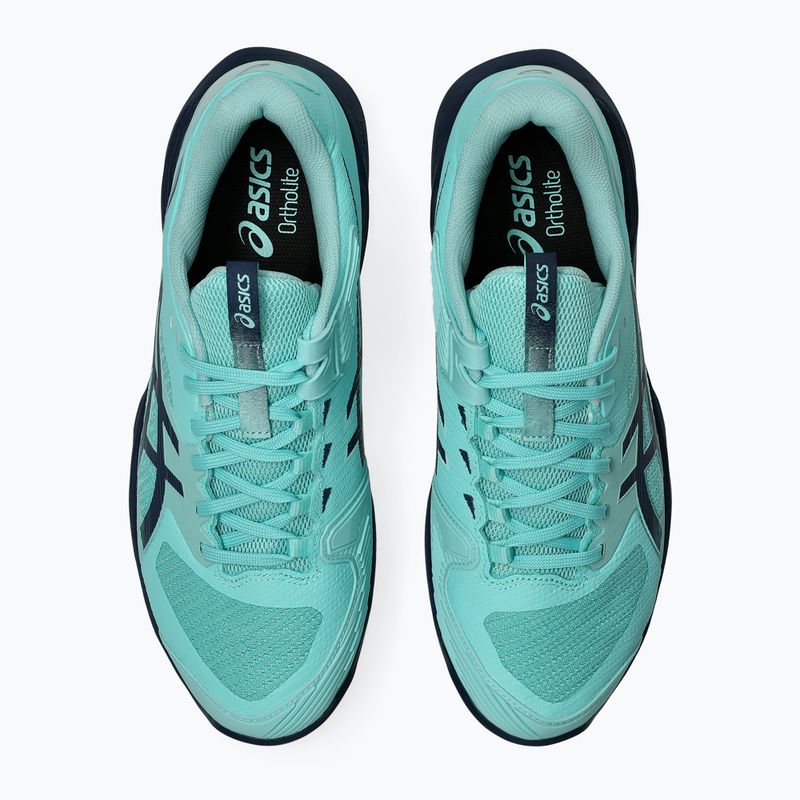 Buty do tenisa męskie ASICS Solution Speed FF 4 Clay illuminate mint/night sky 4