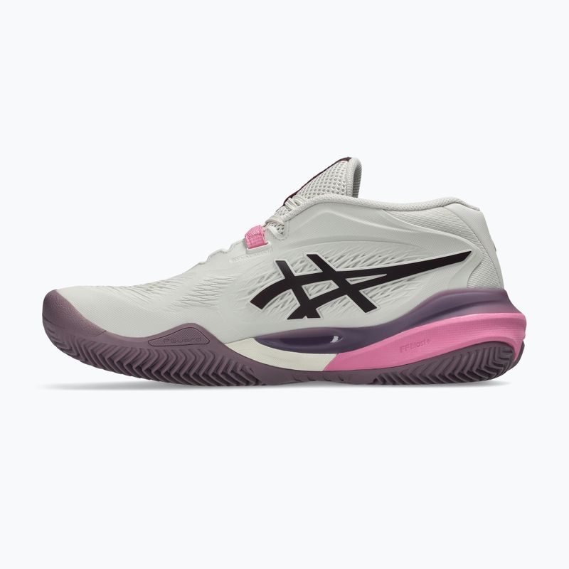 Buty do tenisa damskie ASICS Gel-Resolution X Clay soft oat/dark aubergine 2