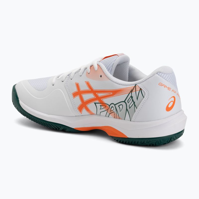 Buty do padla męskie ASICS Game FF Padel white/jewel green 3