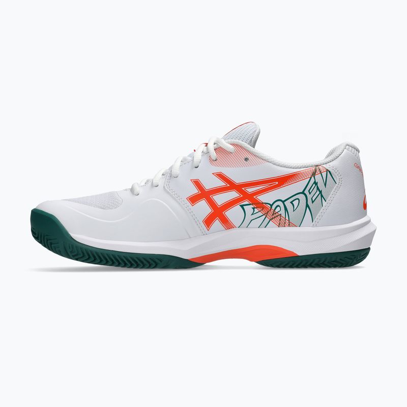 Buty do padla męskie ASICS Game FF Padel white/jewel green 2
