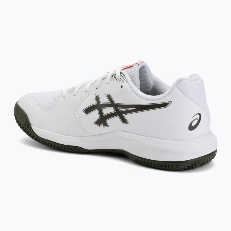 Buty do tenisa męskie ASICS Gel-Dedicate 9 Clay white/vintage khaki 3
