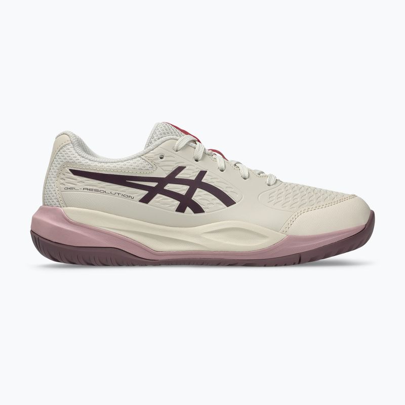 Buty do tenisa dziecięce ASICS Gel-Resolution X GS soft oat/dark aubergine 2