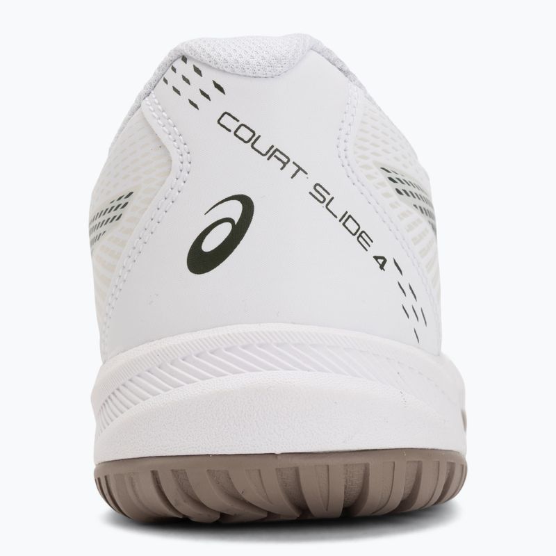 Buty do tenisa męskie ASICS Court Slide 4 white/vintage khaki 6