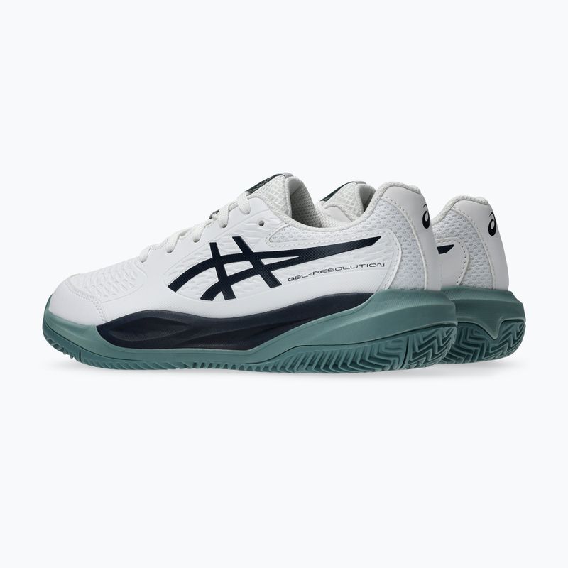 Buty do tenisa dziecięce ASICS Gel-Resolution X GS Clay white/midnight 3