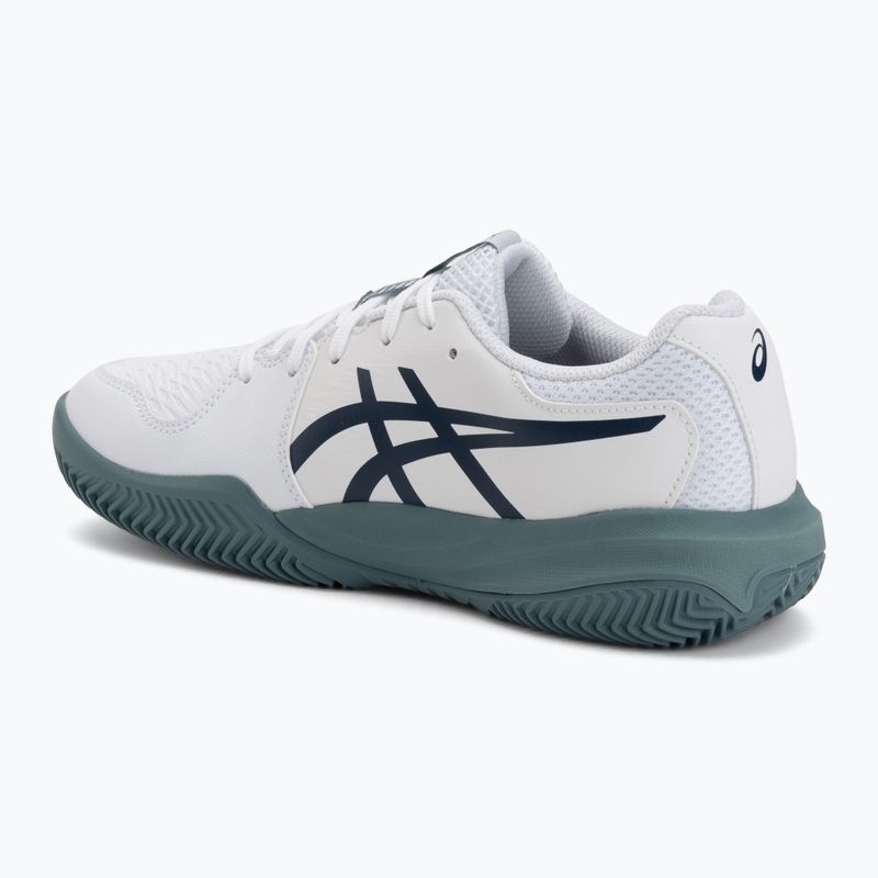 Buty do tenisa dziecięce ASICS Gel-Resolution X GS Clay white/midnight 3
