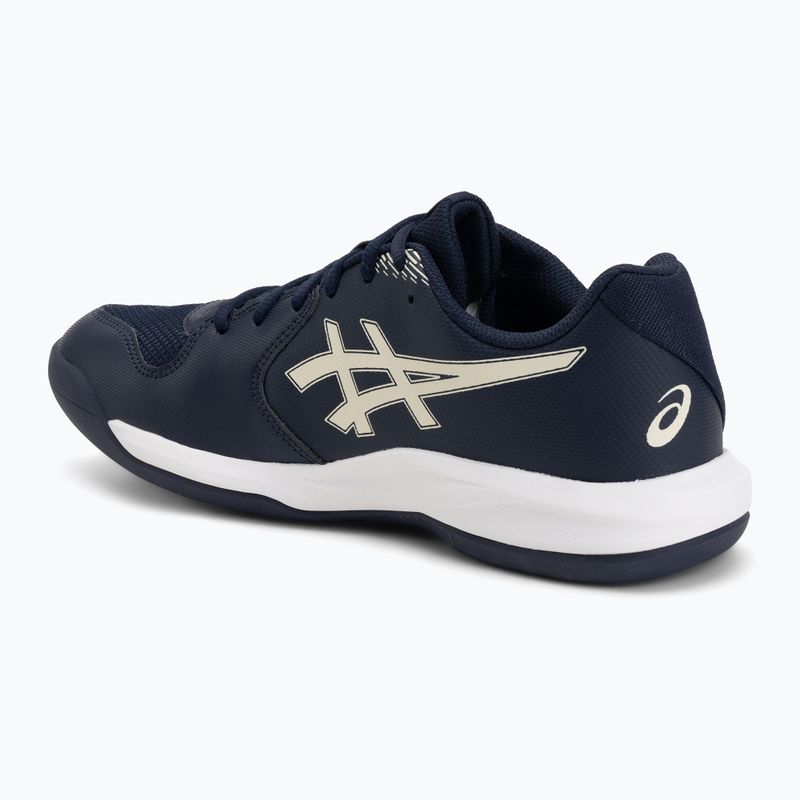Buty do tenisa męskie ASICS Gel-Dedicate 9 Indoor midnight/oatmeal 3