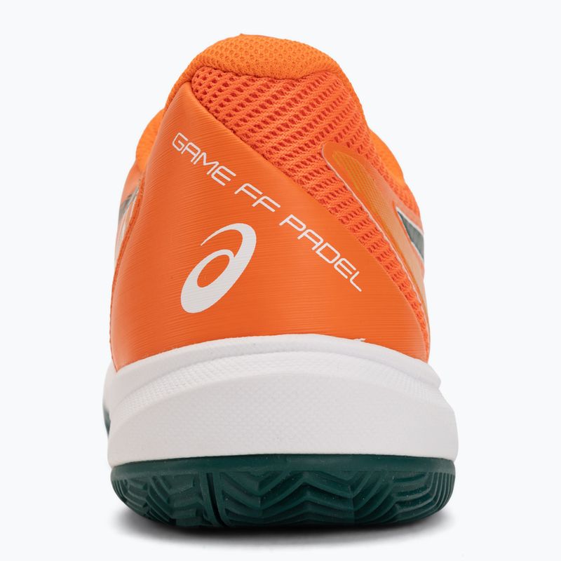 Buty do padla męskie ASICS Game FF Padel energy orange/jewel green 6
