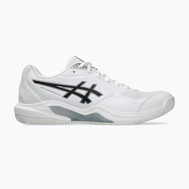 Buty do tenisa męskie ASICS Gel-Dedicate 9 Clay white/black