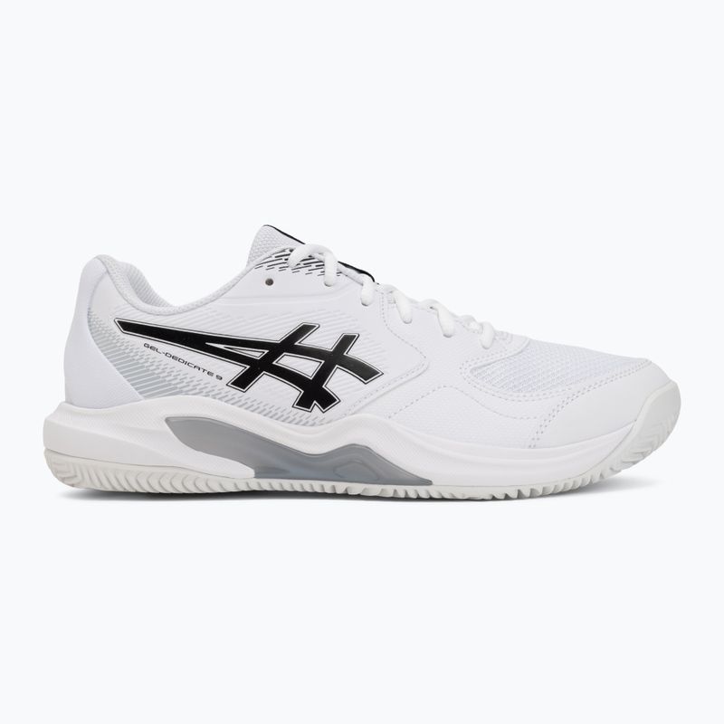 Buty do tenisa męskie ASICS Gel-Dedicate 9 Clay white/black 2