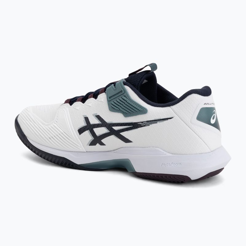 Buty do tenisa męskie ASICS Solution Speed FF 4 Clay white/midnight 3