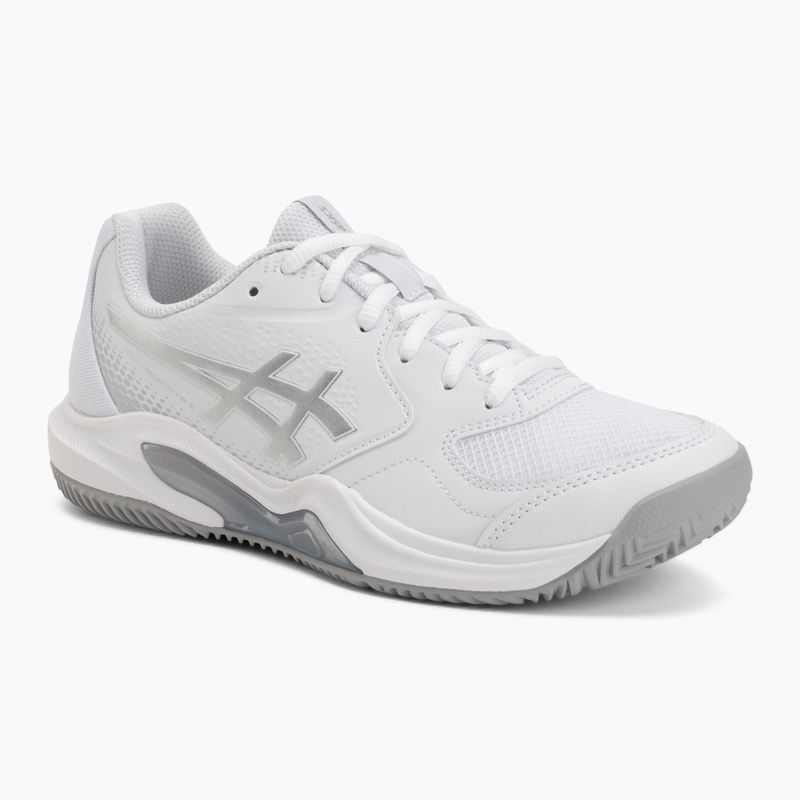 Buty do padla damskie ASICS Gel-Dedicate 9 Padel W white/pure silver