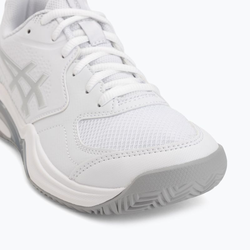 Buty do padla damskie ASICS Gel-Dedicate 9 Padel W white/pure silver 7