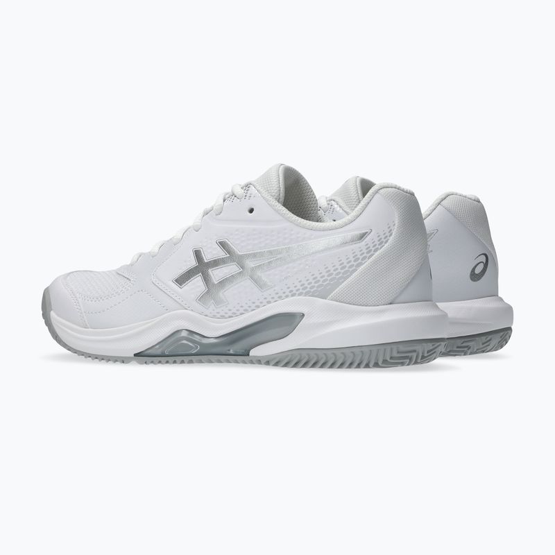 Buty do padla damskie ASICS Gel-Dedicate 9 Padel W white/pure silver 3