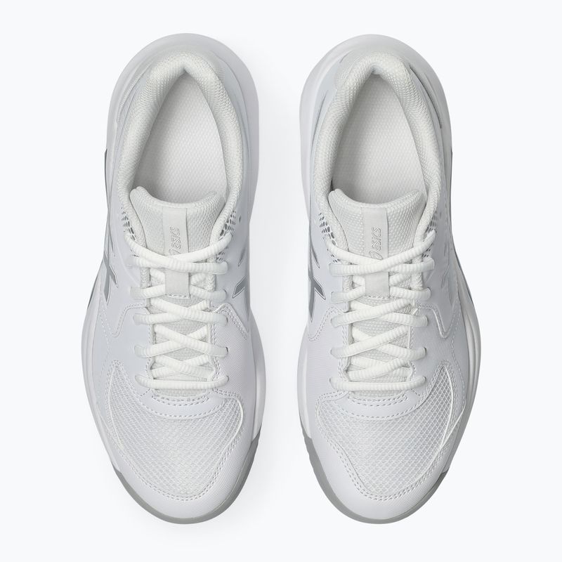 Buty do padla damskie ASICS Gel-Dedicate 9 Padel W white/pure silver 5