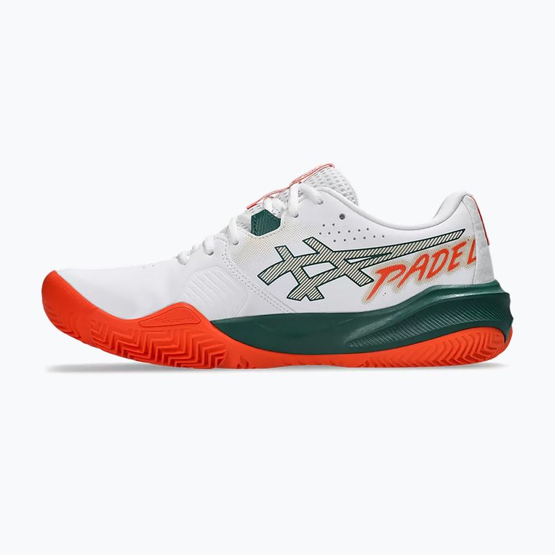 Buty do padla męskie ASICS Gel-Challenger 15 Padel white/energy orange 2