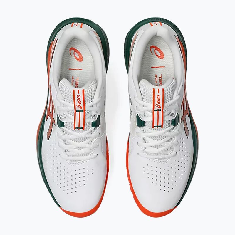 Buty do padla męskie ASICS Gel-Challenger 15 Padel white/energy orange 5