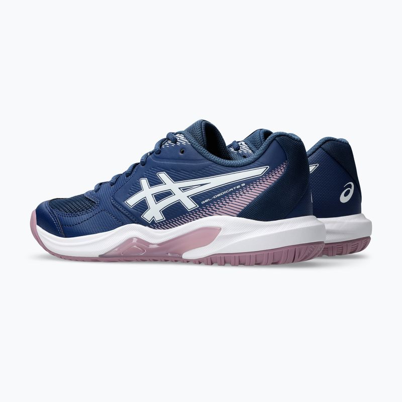 Buty do tenisa damskie ASICS Gel-Dedicate 9 W independence blue/white 3