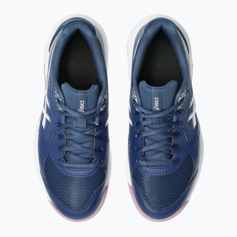 Buty do tenisa damskie ASICS Gel-Dedicate 9 Clay W independence blue/white 5