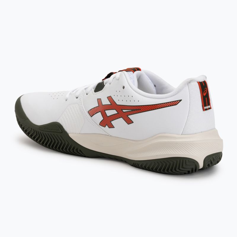 Buty do tenisa męskie ASICS Gel-Challenger 15 Clay white/cherry tomato 3