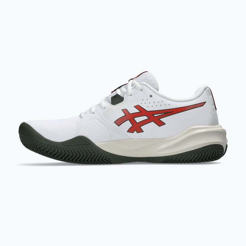 Buty do tenisa męskie ASICS Gel-Challenger 15 Clay white/cherry tomato 2