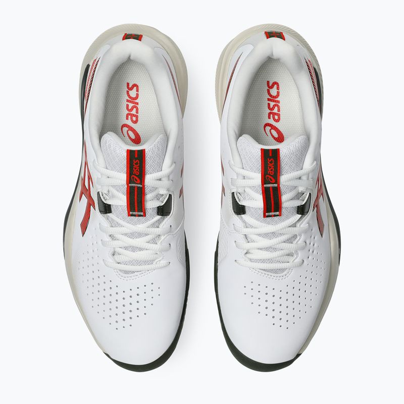 Buty do tenisa męskie ASICS Gel-Challenger 15 Clay white/cherry tomato 4
