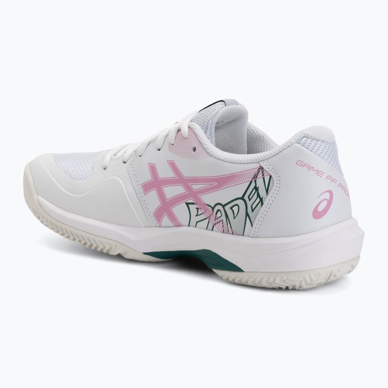 Buty do padla damskie ASICS Game FF Padel white/bubblegum 3