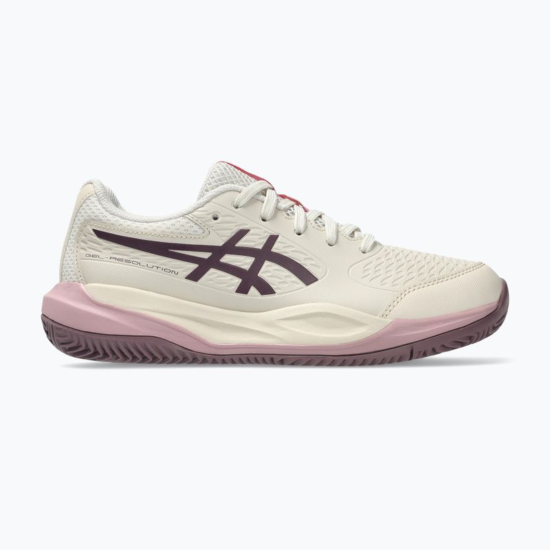 Buty do tenisa dziecięce ASICS Gel-Resolution X GS Clay soft oat/dark aubergine 2