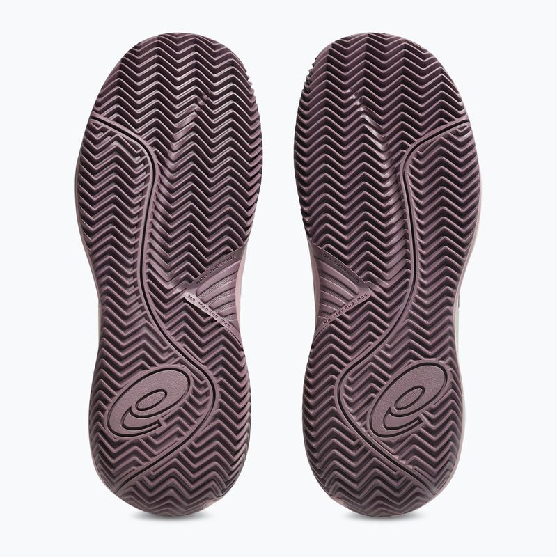 Buty do tenisa dziecięce ASICS Gel-Resolution X GS Clay soft oat/dark aubergine 4
