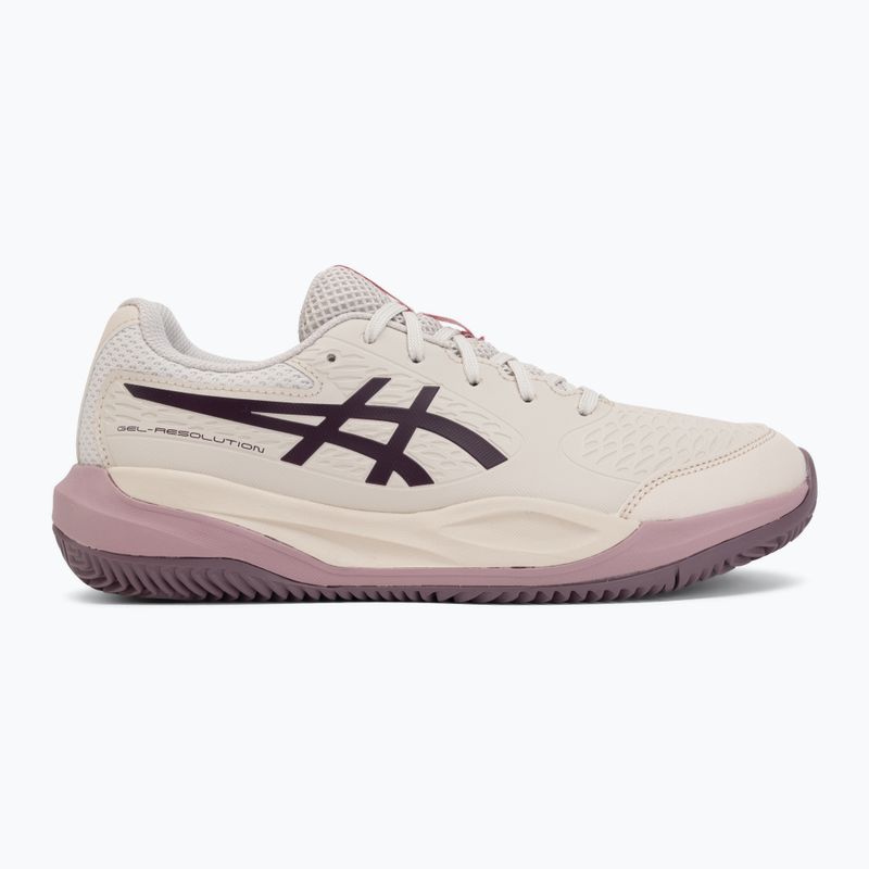 Buty do tenisa dziecięce ASICS Gel-Resolution X GS Clay soft oat/dark aubergine 2
