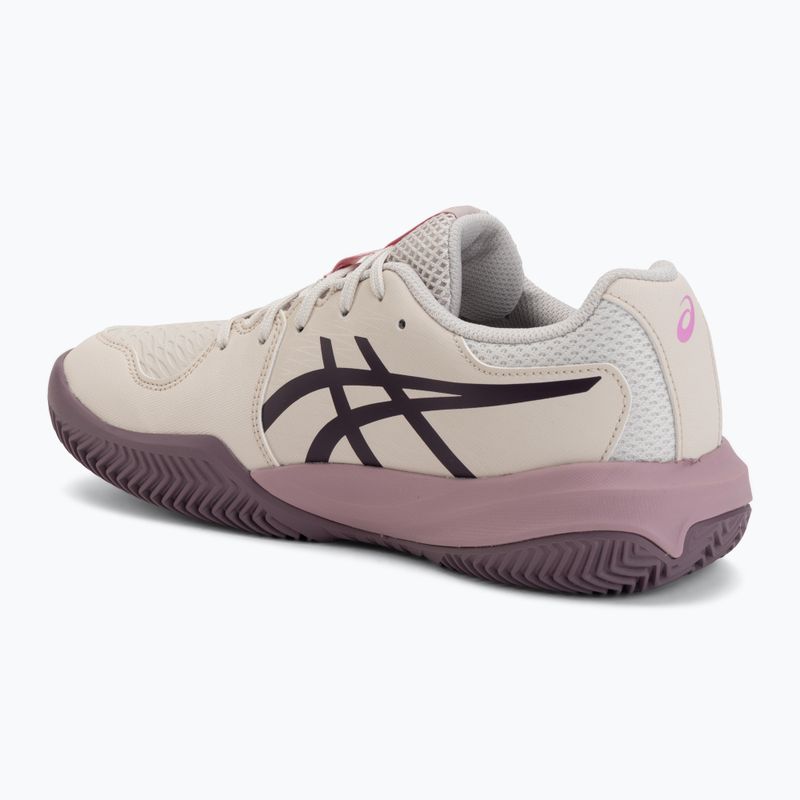 Buty do tenisa dziecięce ASICS Gel-Resolution X GS Clay soft oat/dark aubergine 3