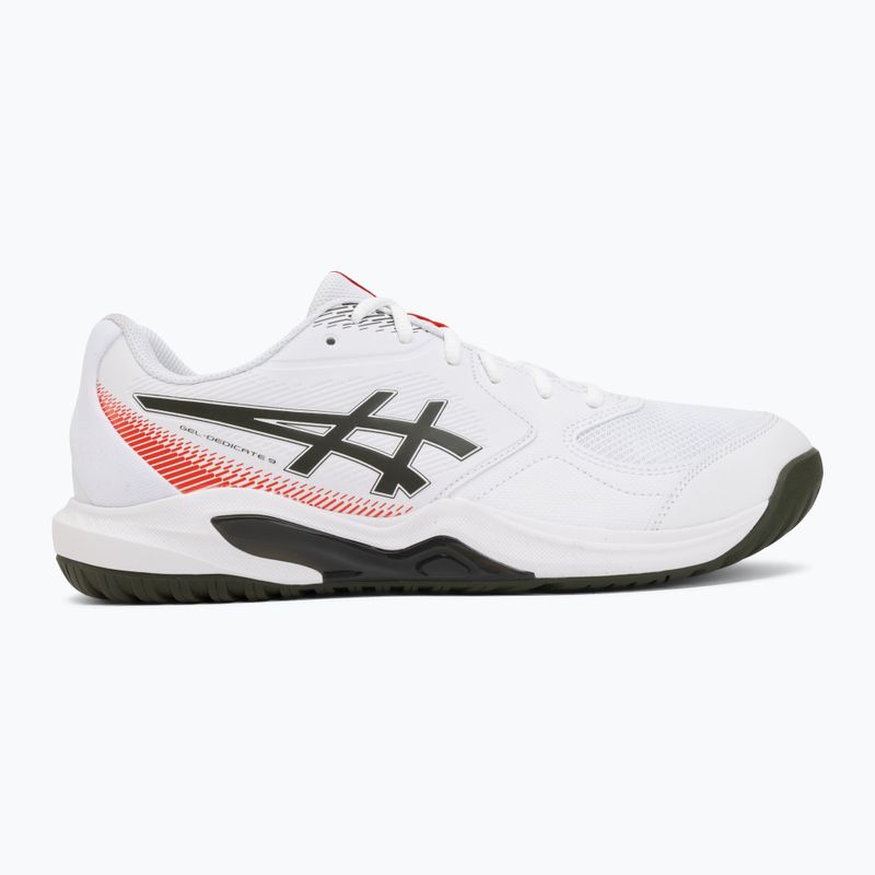 Buty do tenisa męskie ASICS Gel-Dedicate 9 white/vintage khaki 2