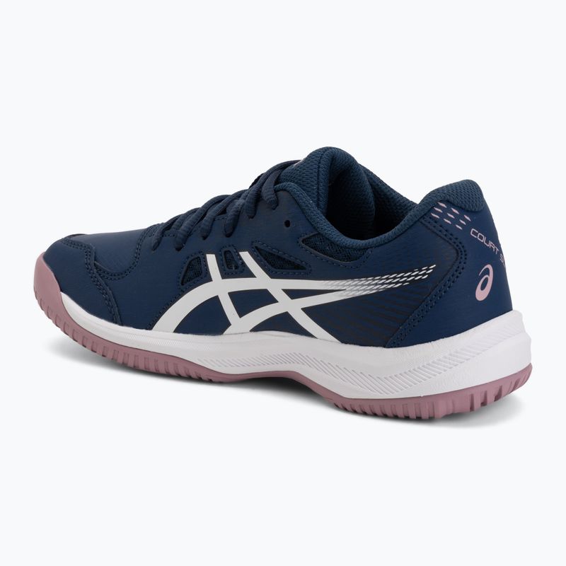 Buty do tenisa damskie ASICS Court Slide 4 W independence blue/white 3