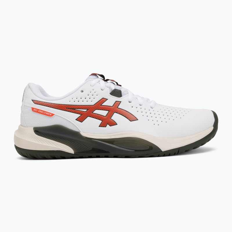Buty do tenisa męskie ASICS Gel-Challenger 15 white/cherry tomato 2