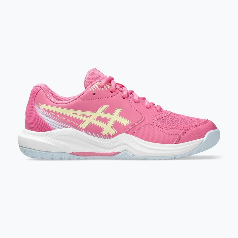 Buty do tenisa dziecięce ASICS Gel-Dedicate 9 GS dragon fruit/soft yellow 2