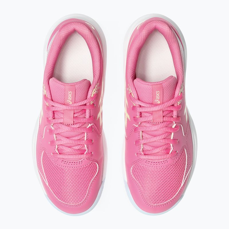 Buty do tenisa dziecięce ASICS Gel-Dedicate 9 GS dragon fruit/soft yellow 5