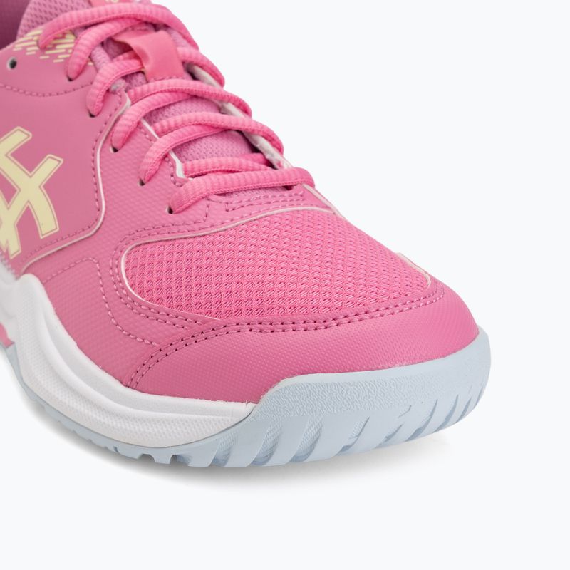 Buty do tenisa dziecięce ASICS Gel-Dedicate 9 GS dragon fruit/soft yellow 7