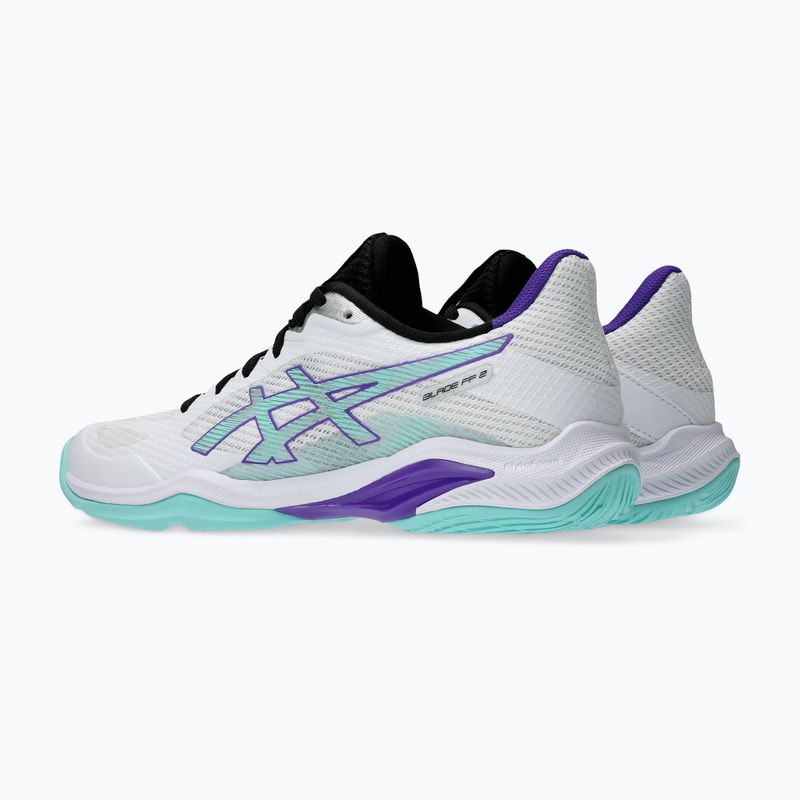 Buty do siatkówki damskie ASICS Blade FF 2 white/illuminate mint 3