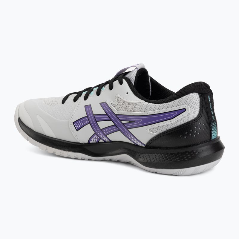 Buty do siatkówki męskie ASICS Gel-Tactic 13 concrete/radiant amethyst 3