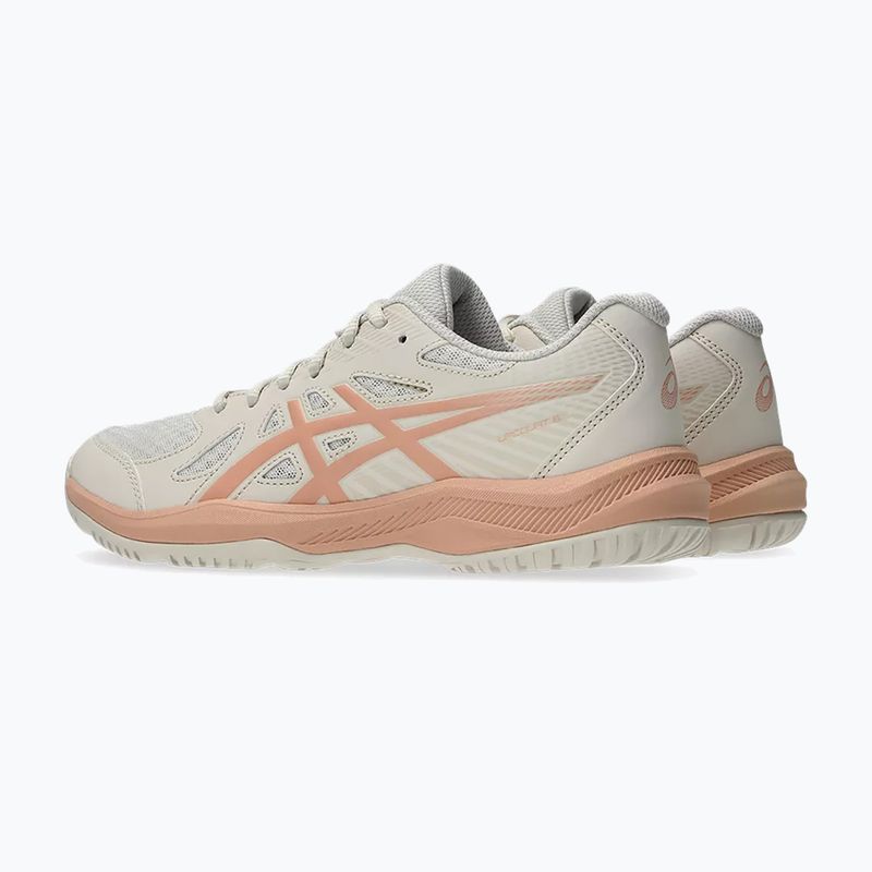 Buty damskie ASICS Upcourt 6 soft oat/cantaloupe 4