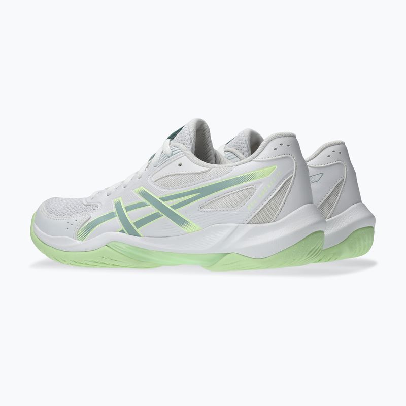 Buty do siatkówki damskie ASICS Gel-Rocket 12 white/ocean haze 4