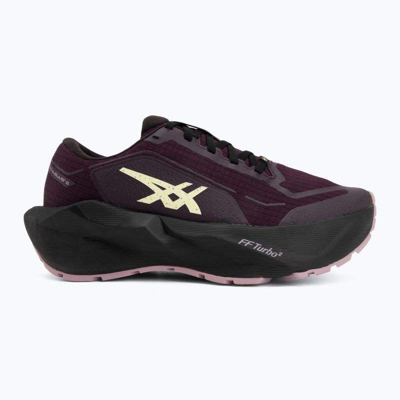 Buty do biegania damskie ASICS Novablast 6 GTX dark aubergine/black 2