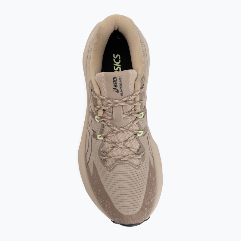 Buty do biegania damskie Asics Blazeblast simply taupe/illuminate yellow 5
