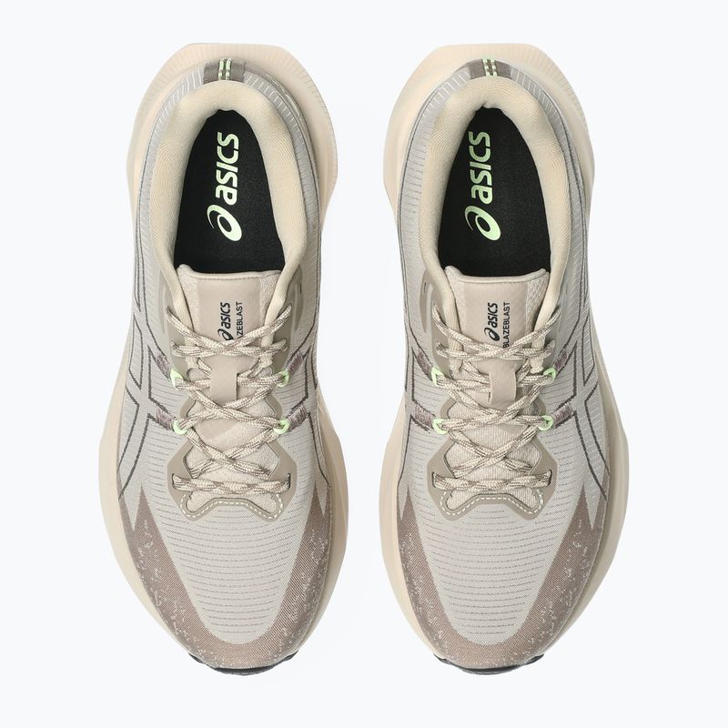 Buty do biegania damskie Asics Blazeblast simply taupe/illuminate yellow 4