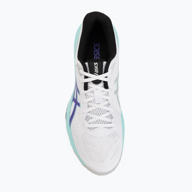 Buty do siatkówki męskie ASICS Beyond FF 2 white/radiant amethyst 5